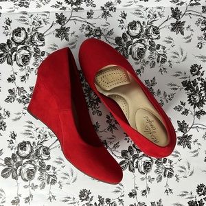 Dexflex Comfort Red Wedges (9)
